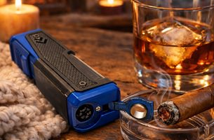 Premium cigar lighter gas torch for gaveidéer